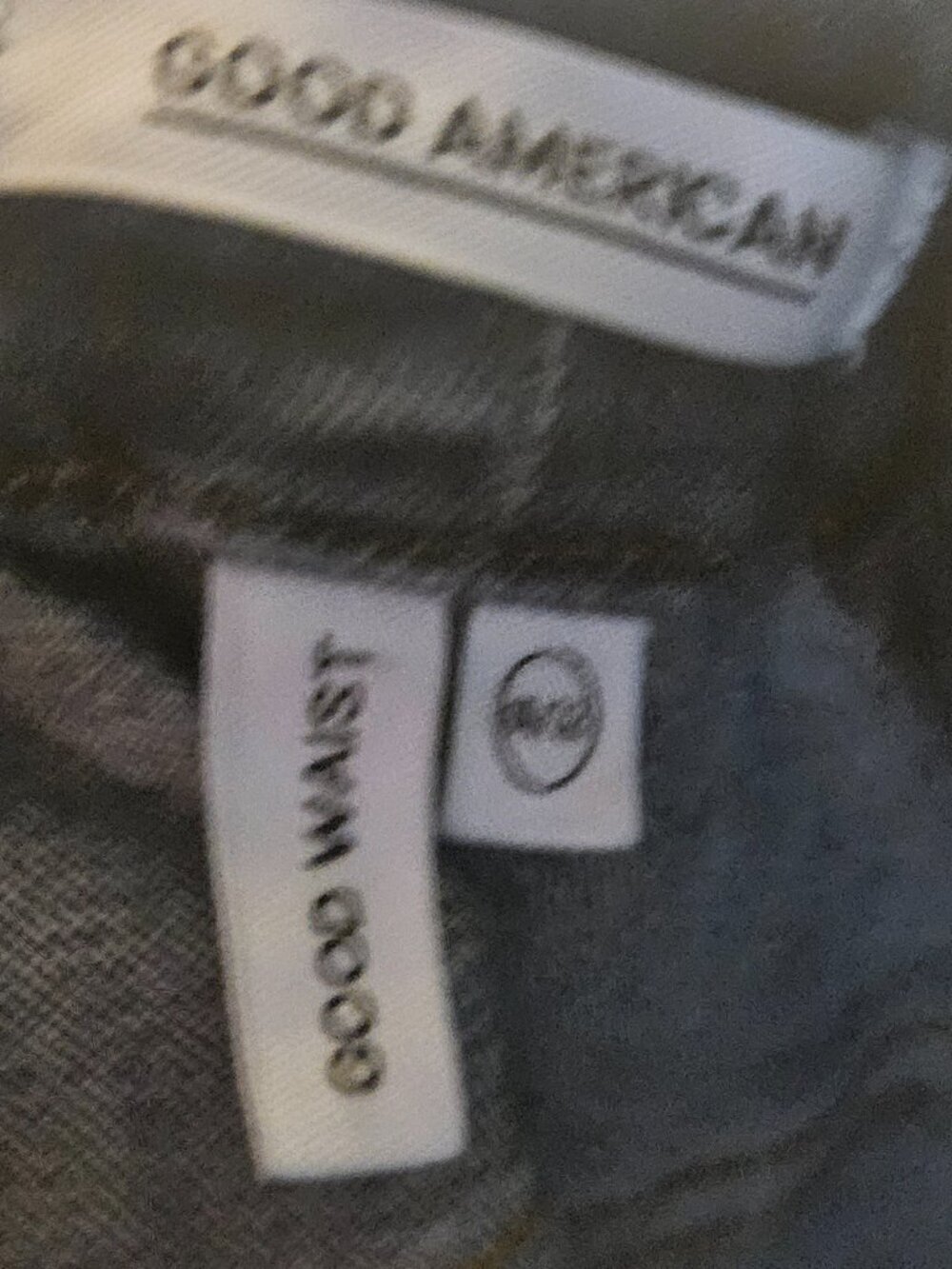 Good american skinny Blue jeans distressed pocket stretchy Kardashian Good Waist - Picture 5 of 6